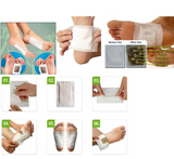 20pcs=(10pcs Patches+10pcs Adhesives) Detox Foot Patches Pads
