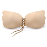 Seamless Invisible Silicone Strapless Push Up Bra